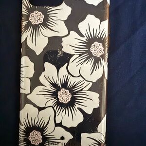 Kate Spade Black and White Floral Case IPhone 8